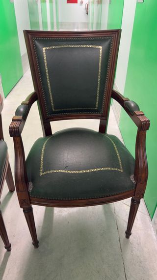 Tres Sillas Estilo Victoriano Inglés