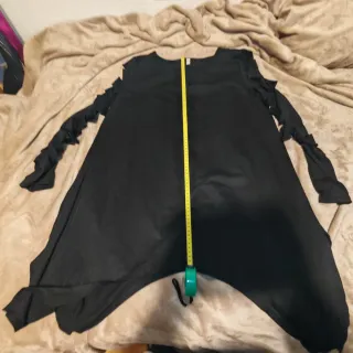 Camiseta negra manga larga