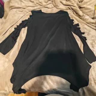 Camiseta negra manga larga