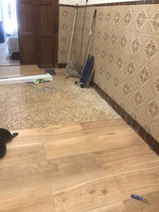 Instalación suelo laminado