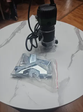 Fresadora Eléctrica Madera + Accesorios