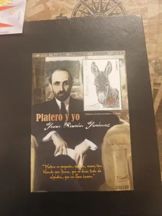 Lote 4 Hojitas Sellos España Nuevos