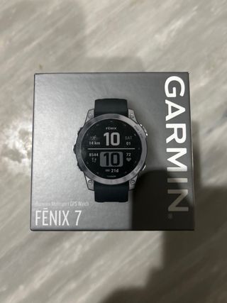 Garmin Fenix 7 Smartwatch Negro/Plata