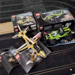 Lote Lego Technic 42044 e 42027