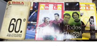 Lote de Livros e revistas de futebol