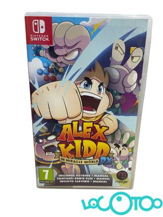 ALEX KIDD IN MIRACLE WORLD DX NINTENDO SWITCH