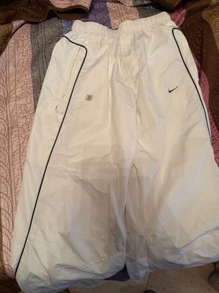 Pantalón chándal Nike blanco