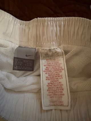 Pantalón chándal Nike blanco