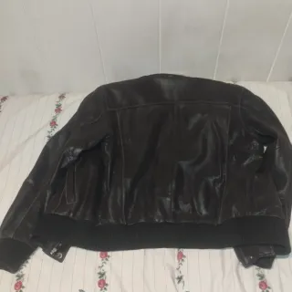 Cazadora Aviador Marrón Hombre