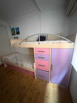 Litera Tren de Madera y Metal