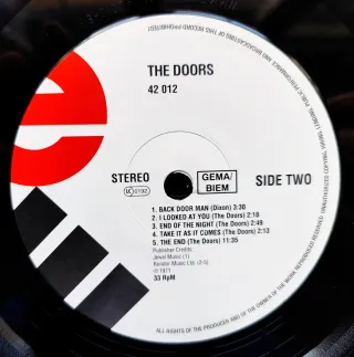 LP 1998 🇩🇪 THE DOORS THE DOORS