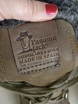 Botas Panama Jack de piel