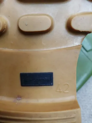 Botas de agua pesca n42 verdes