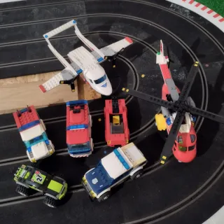 Lote Lego City Usado Viaturas