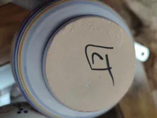 Jarrones de cerámica decorativos multicolor