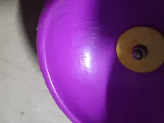 Diabolo Gioco con Bacchette Gialle