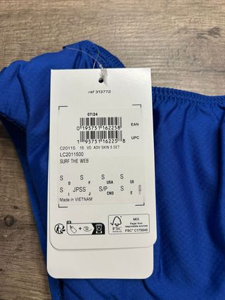 Mochila Salomon Adv Skin 5 Talla S Azul