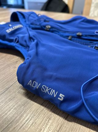 Mochila Salomon Adv Skin 5 Talla S Azul