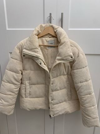 Chaqueta pana beige Inside Talla M