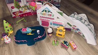 Cabaña y pista de hielo Pinypon