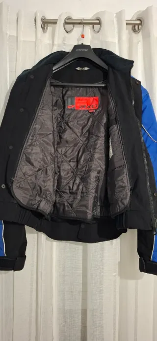 Chaqueta Moto AXO Azul/Negro Talla L