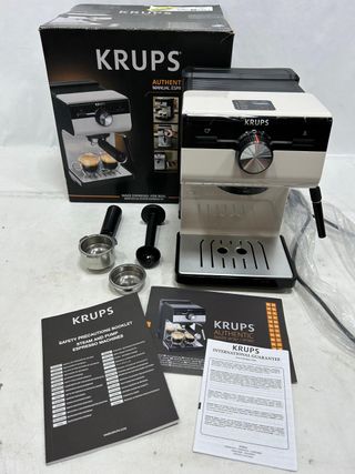 Cafetera Krups Espresso Manual 15 Bares