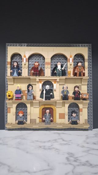Cuadro lego de Harry Potter los Pasillos Hogwarts