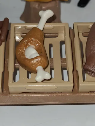 Lote 130. Carnicero playmobil