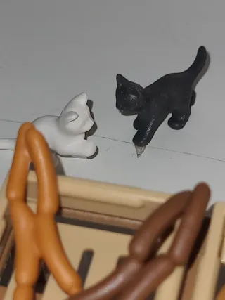 Lote 130. Carnicero playmobil