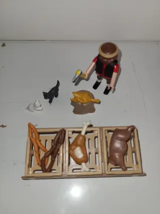Lote 130. Carnicero playmobil
