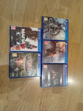 Lote 5 juegos PS4