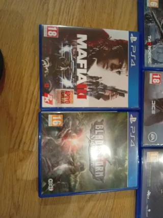 Lote 5 juegos PS4