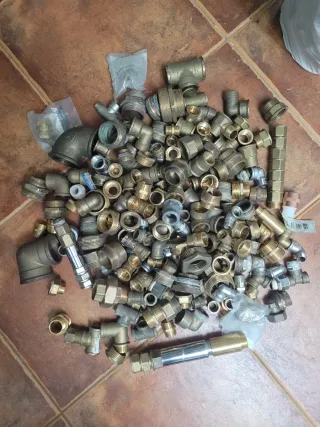 Lote Conexiones Fontanería Latón