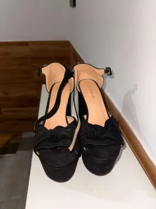 Sandalias PAYMA cuña esparto beige