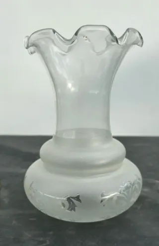 Lampara ceramica y bronce