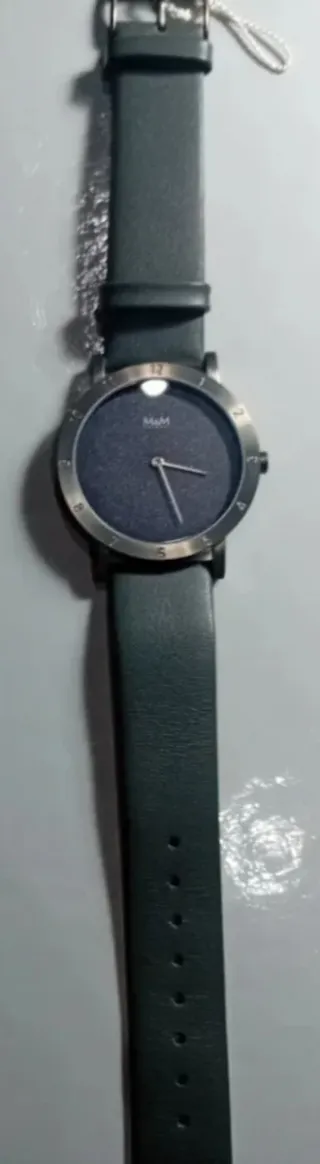 Reloj M&M Gris y Plateado