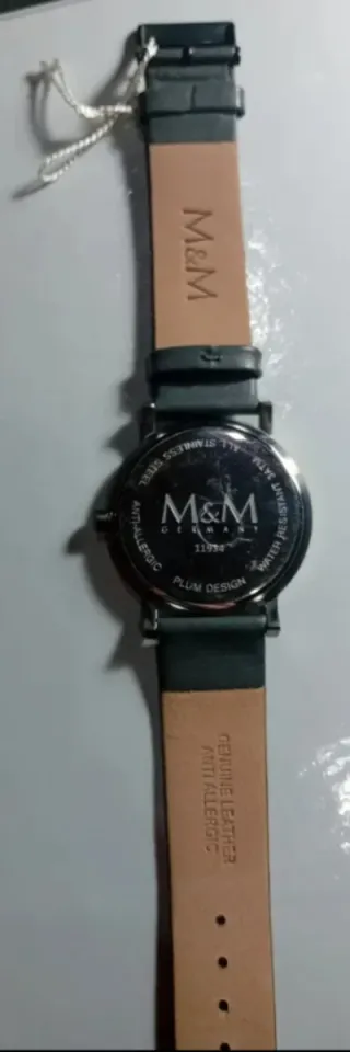 Reloj M&M Gris y Plateado
