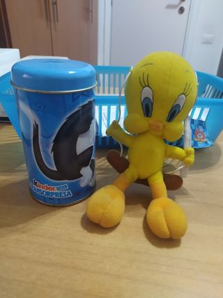 Salvadanaio Kinder Titti e pupazzo