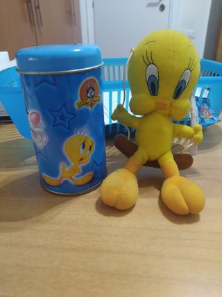 Salvadanaio Kinder Titti e pupazzo