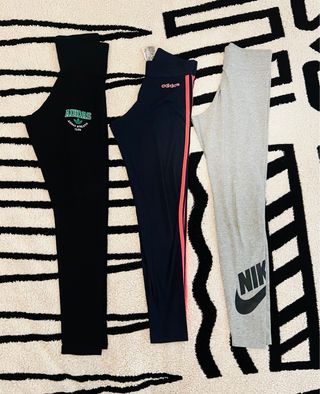 Pack 3 Mallas Adidas y Nike Talla Única