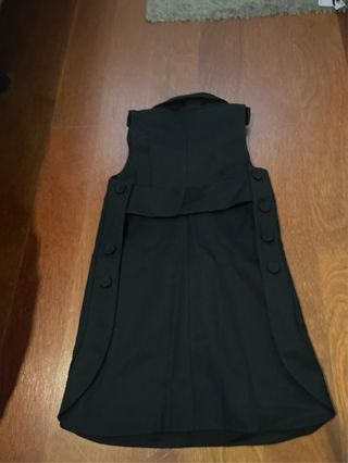 Vestido de invierno negro