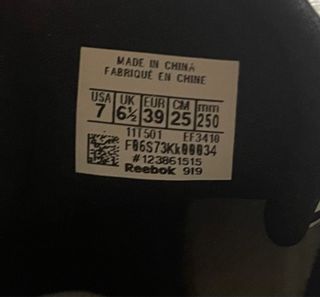 Zapatillas Reebok Talla 39 Animal Print