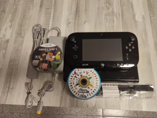 Nintendo Wii U Negra + Juegos