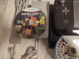 Nintendo Wii U Negra + Juegos