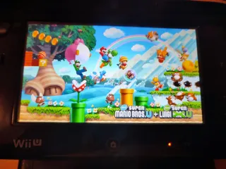 Nintendo Wii U Negra + Juegos
