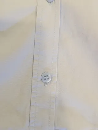 Camisa azul de manga larga