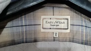 Camisa Corte inglés  cuadros acolchada TALLA L-XL