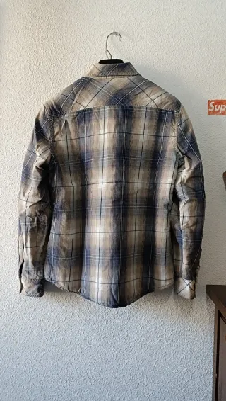 Camisa Corte inglés  cuadros acolchada TALLA L-XL