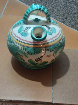 3 piezas de ceramica del  Puente del Arzobispo .