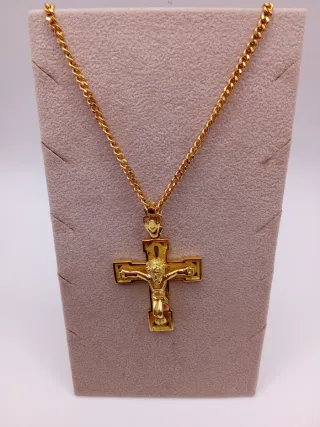 Colgante Oro 18k Cristo